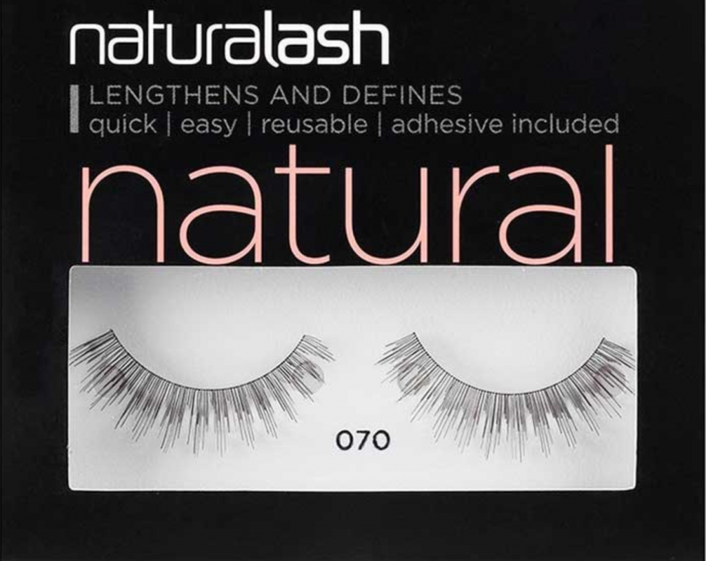 Natural glam strip lashes 070